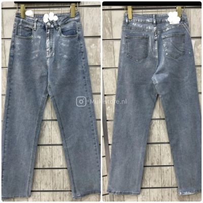 Supreme Quality Metalic Jeans A691